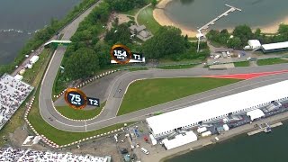 A Birds Eye View Of The Circuit GillesVilleneuve  Canadian Grand Prix 2016 [upl. by Aerdnas]