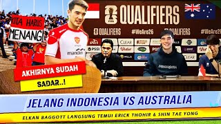 🔴KEJUTAN H 1  Elkan Baggott Temui STY dan Bilang Ini Jelang Timnas Indonesia vs Australia [upl. by Reitman]