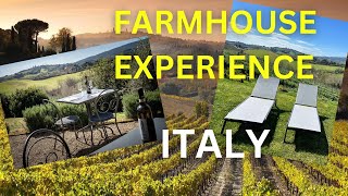 Exploring the Agriturismo Mormoraia Farmhouse in San Gimignano  Italy Countryside Tuscany [upl. by Cassey]