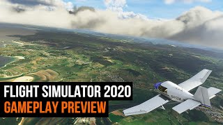 Flight Simulator 2020  GAMEPLAY PREVIEW [upl. by Ytirehc752]