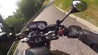 Yamaha FZ8 en balade [upl. by Nelyak]