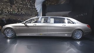 First Look 1M Armored MercedesMaybach Pullman [upl. by Lled]