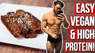 EASY SEITAN RECIPE 3WAYS  VEGAN HIGH PROTEIN [upl. by Assecnirp700]