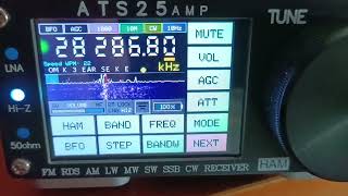 K3XRB reception beacon from Pennsylvania USA [upl. by Drofnas]