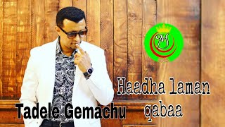 Tadele Gemechu  Haadha Laman Qabaa  by lyrics oromo music [upl. by Euk]