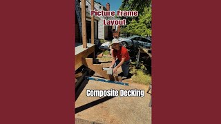 Pro Tip Building Picture Frame Stairs with Composite Decking [upl. by Alleahcim755]