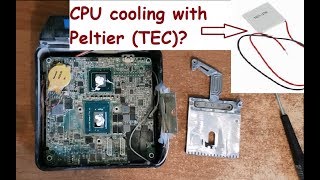 CPU cooling with Peltier TEC [upl. by Lindeberg]