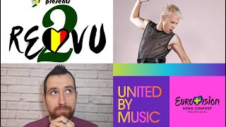 REVU2​​ Eurovision Ireland reacts to Belgium 2024  Mustii  Before The Partys Over [upl. by Anovad412]