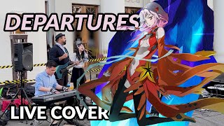 Departures  Guilty Crown  LIVE Band Cover [upl. by Nyladam]