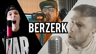 Eminem  Berzerk  Metal Cover ft K Enagonio amp Maxime Solemn  Aiden Malacaria [upl. by Oberheim]