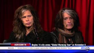 Exclusive Aerosmith talk about the LIVE Boston Performance [upl. by Aicrop]