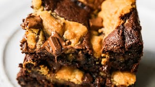 BROOKIES Recipe  Brownies cookie recipe [upl. by Akeenahs680]