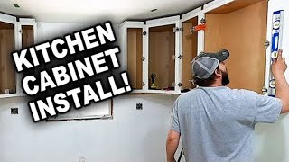 Assembling and Installing RTA Kitchen Cabinets [upl. by Wolsniw]