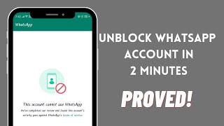 How to Unblock Your WhatsApp Account Blocked for Spam in Just a Few Simple Steps [upl. by Jana]