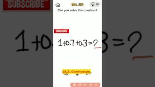 BRAIN OUT lavel 39 complete can you solve this question UZI GAMING ZONE [upl. by Isborne]