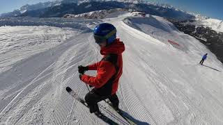 Crans Montana Switzerland Alpine Skiing 2022 [upl. by Elissa]