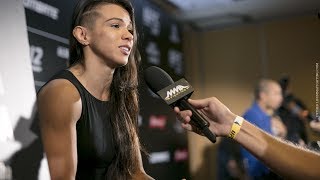 Claudia Gadelha Explains Why She Doesn’t Want Title Shot After UFC 212  MMA Fighting [upl. by Tomchay]