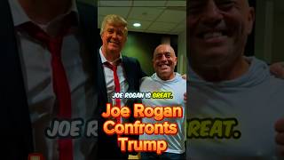 Joe Rogan and Trump HILARIOUS Confrontation 🤣🤣  Kill Tony MSGjoerogan shanegillis trump shorts [upl. by Cost331]