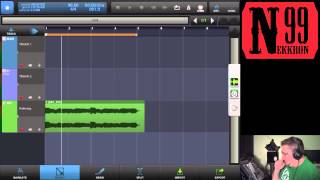 Beatmaker 2  Using Audiobus [upl. by Enel]