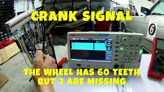 LS Crank Sensor Test and Hookup to ECU [upl. by Raskind744]