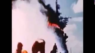 神風特別攻撃隊の実写映像  Kamikaze attack footage [upl. by Vladamar]