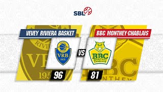 Vevey Riviera Basket vs BBC MontheyChablais  Game Highlights [upl. by Nos]