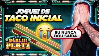 O PIOR DESAFIO DO 8 BALL POOL JOGUEI DE TACO INICIAL EM BERLIM E FUI HUMILHADO [upl. by Helmut334]