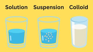 Solution Suspension Colloid [upl. by Candi507]