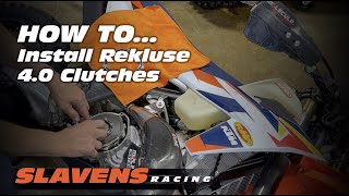 Howto Install Rekluse 40 Clutches [upl. by Ynnod]