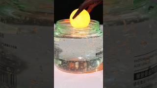 1200℃ Red Heat Ball vs Aloe Vera Gel。 experiment satisfying cocktail hotballvsthings [upl. by Jake]