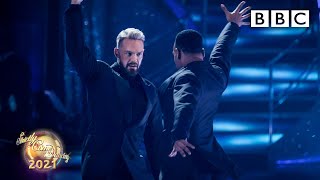 John Whaite and Johannes Radebe Tango to Blue Monday by New Order ✨ BBC Strictly 2021 [upl. by Anay866]