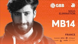 MB14  Grand Beatbox Battle 2019  Solo Elimination [upl. by Esilanna471]