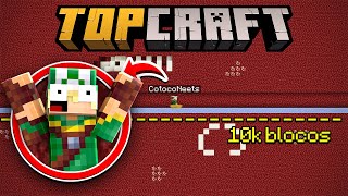 10 MIL BLOCOS EM 1 MINUTO NO MINECRAFT  TOPCRAFT  EP05 [upl. by Mika]