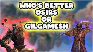 Whos better gilgamesh or Osiris  Smite Ranked Duel [upl. by Anoek]