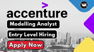 Analytics and Modelling Analyst  Accenture hiring  Entry level hiring [upl. by Gadmann]