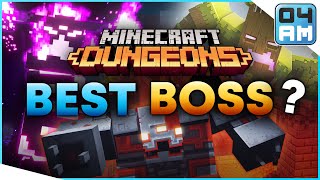 THE BEST BOSS Ranking ALL 12 Bosses From Worst To Best in Minecraft Dungeons [upl. by Anerrol]