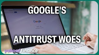 Analyst Why Googles antitrust woes arent concerning [upl. by Airdnaxela632]