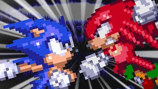 Sonic VS Knuckles [upl. by Norej]