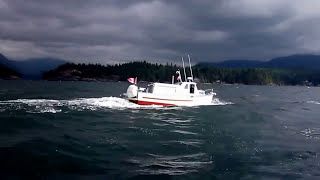 Small trawler rough seas [upl. by Buckingham]