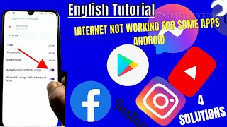 Apps Say No Internet Connection  Some Apps Not Working On Mobile Data Android Fixed [upl. by Appilihp]