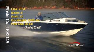 MasterCraft ProStar 214V 2009 HQ  By BoatTESTcom [upl. by Ahsinel76]