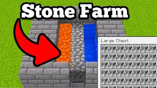 How To Make A Cobblestone Farm In Minecraft [upl. by Hahn]