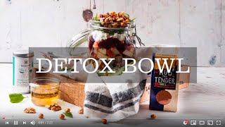 Detox Bowl mit gerösteten Kichererbsen  SONNENTOR [upl. by Gabbi]