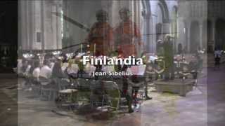 Finlandia  Massed Brass Band Concert in Ely Cathedral July 2013 [upl. by Cowden356]