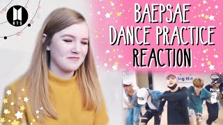 Baepsae Dance Practice Reaction BTS [upl. by Carrel]