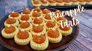 Traditional Pineapple Tarts Recipe  Tart Nenas Gebu  Kuih Tart  Resepi Biskut Raya  Rahiza Dorah [upl. by Apollus]