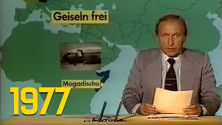 ARD Tagesschau 2000 Uhr mit KarlHeinz Köpcke 18101977 [upl. by Acinomahs428]