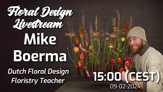 FoamFree Flower Arranging Livestream 76 with Mike Boerma [upl. by Tegan]