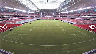 AWESOME Timelapse at Phoenix Stadium [upl. by Rey291]