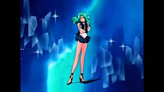 Sailor Moon  Neptune  All Attacks and Transformation [upl. by Rouvin924]